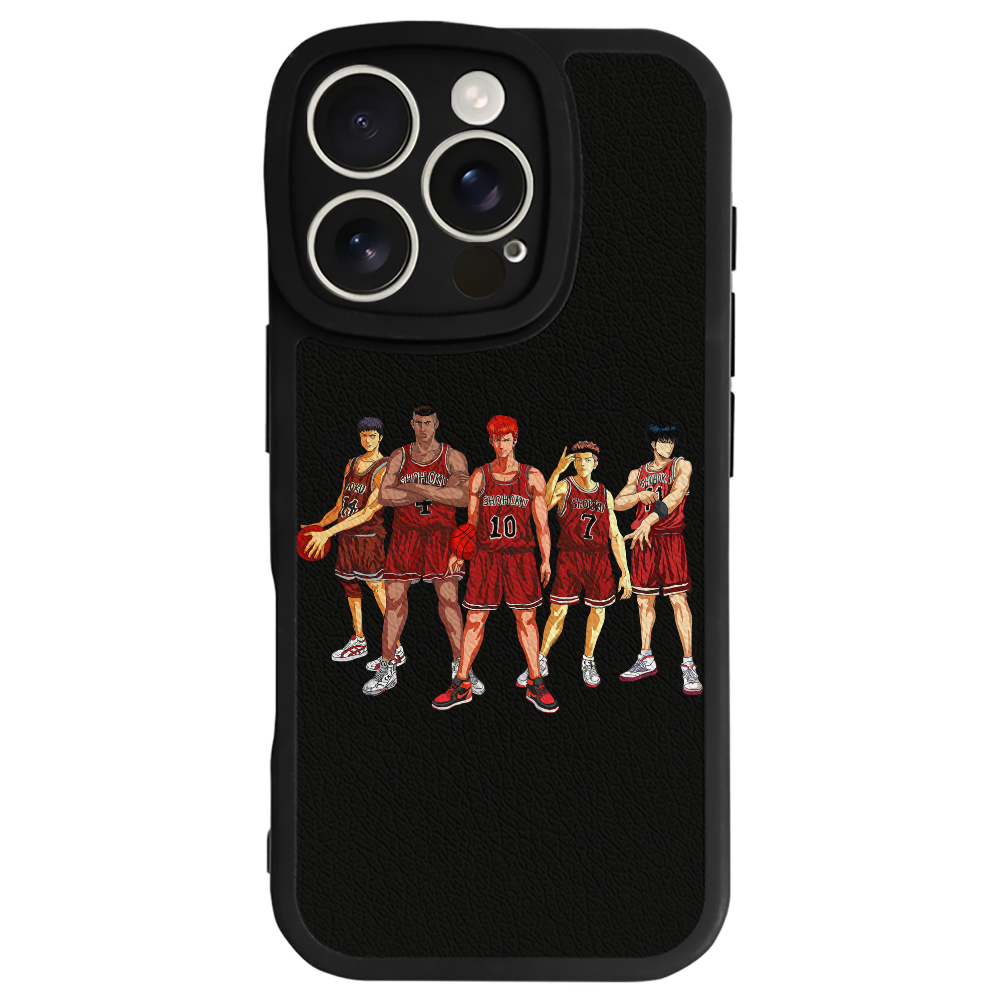 （画像用） SLAM DUNK／スラムダンク 【iPhone 16シリーズ対応】シリコンスマホケース（レザー調） 材質：シリコン